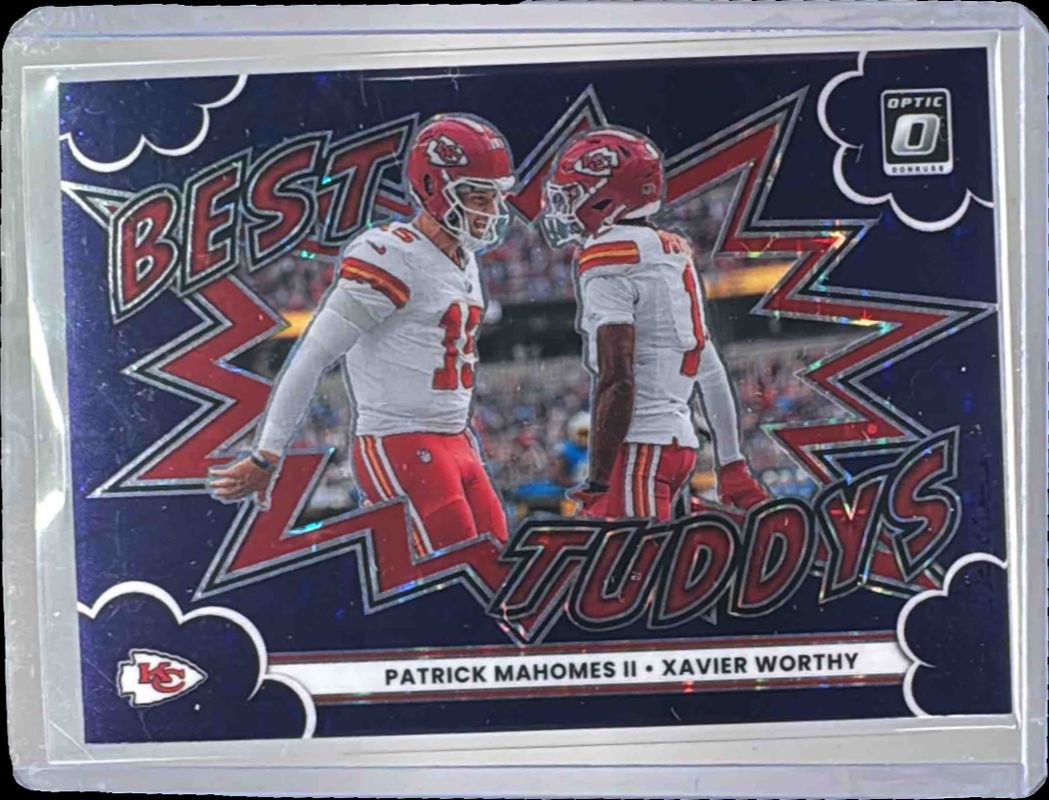 2025 Optic #1 Best Tuddys - Purple Stars /25