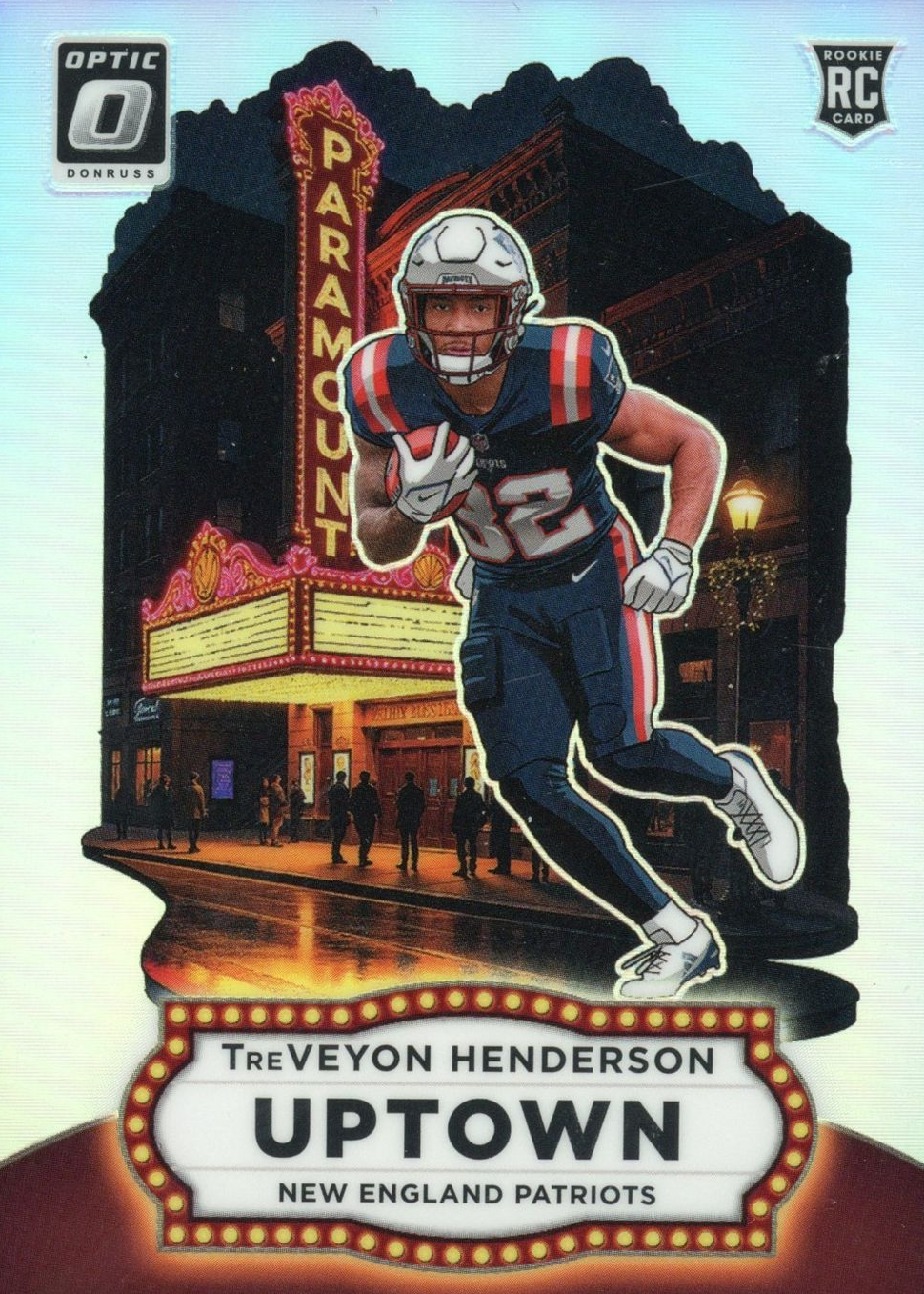 TreVeyon Henderson 2025 Optic #23 Uptowns /(SSP) Price Guide
