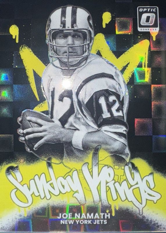 2025 Optic #25 Sunday Kings - Black Pandora /25