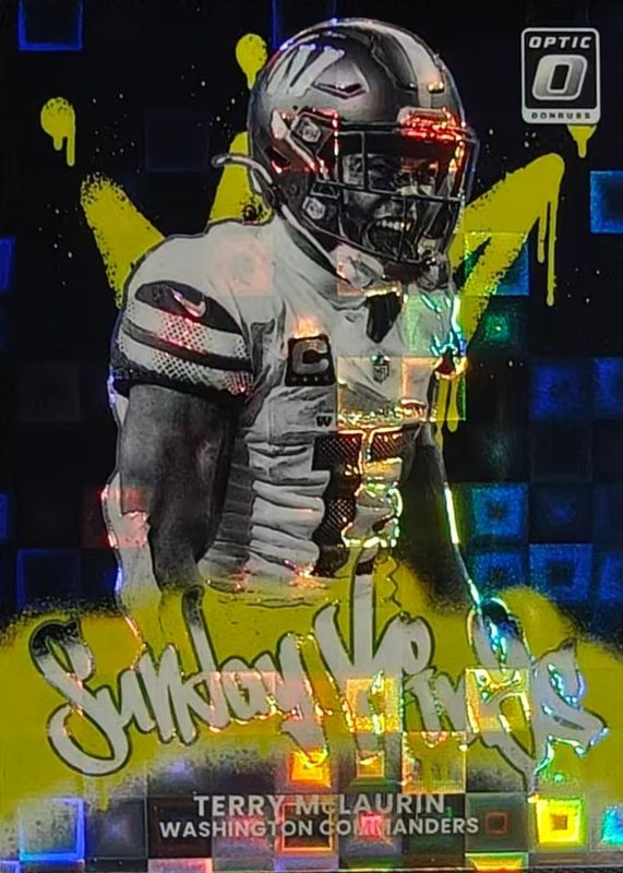 2025 Optic #17 Sunday Kings - Black Pandora /25