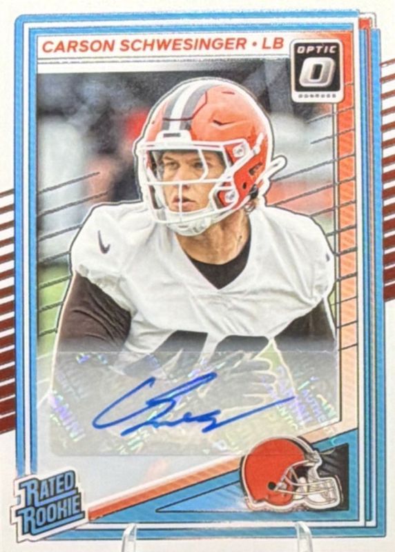 2025 Optic #217 Rated Rookie Autographs /350