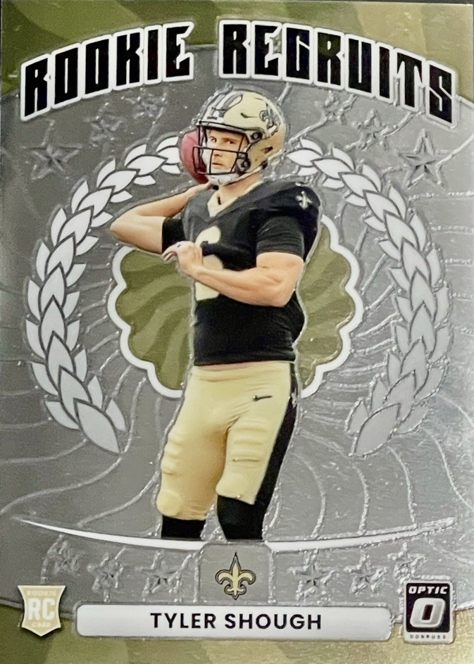 Tyler Shough 2025 Optic #14 Rookie Recruits Price Guide - Sports Card ...