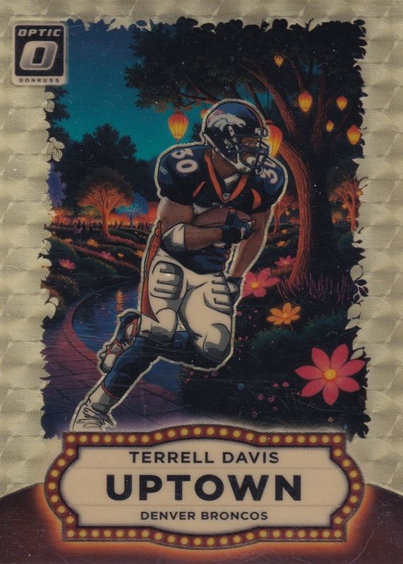 2025 Optic #19 Uptowns - Gold Vinyl /1