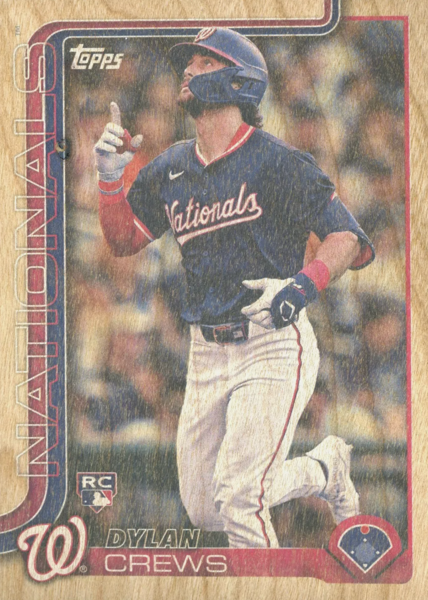 Dylan Crews 2025 Topps #74 Wood /25 Price Guide - Sports Card Investor