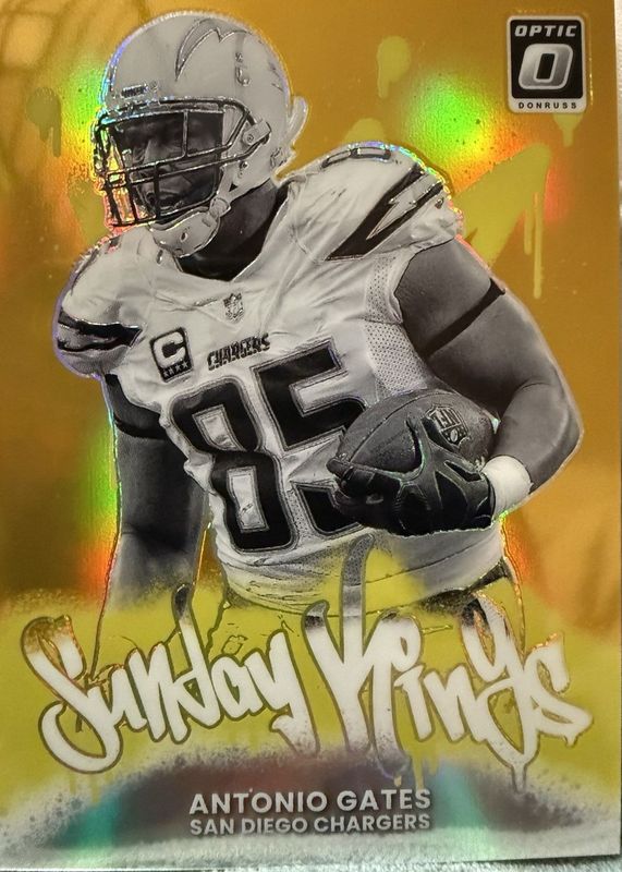 2025 Optic #28 Sunday Kings - Gold /10