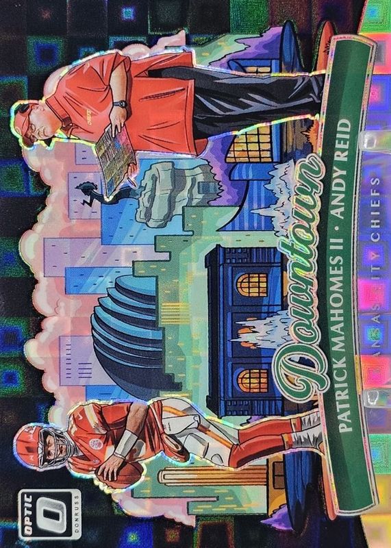 2025 Optic #14 Downtown Duos - Black Pandora /25