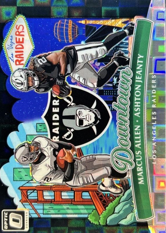 2025 Optic #3 Downtown Duos - Black Pandora /25