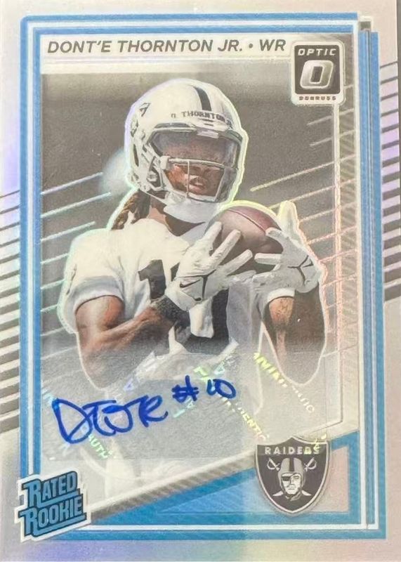 2025 Optic #279 Rated Rookie Autographs - Holo /199