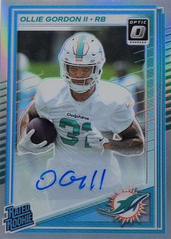 2025 Optic #218 Rated Rookie Autographs - Holo /199