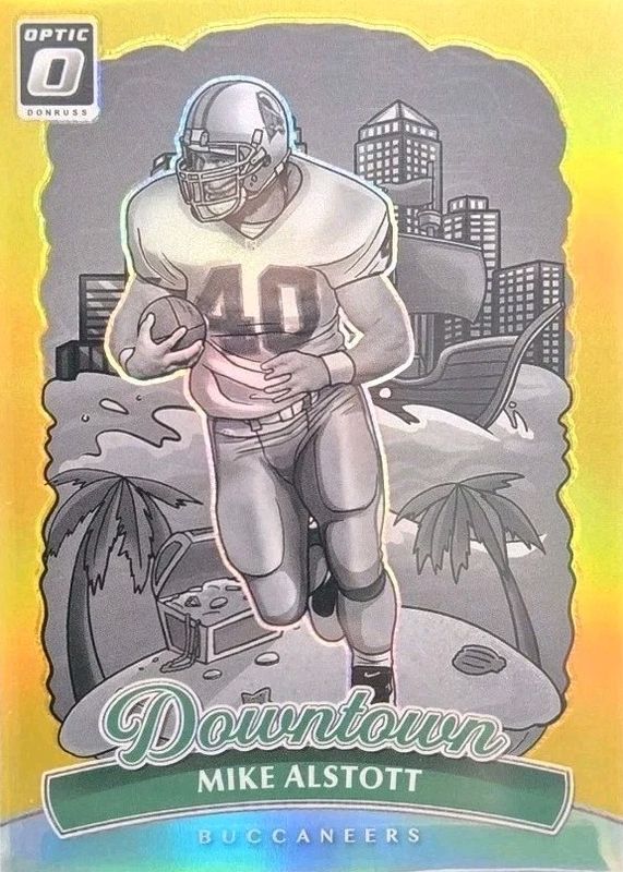2025 Optic #7 Downtown Legends - Gold /10