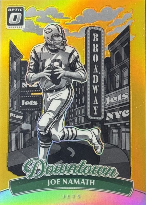 2025 Optic #6 Downtown Legends - Gold /10