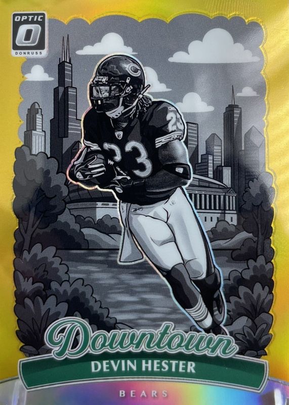 2025 Optic #2 Downtown Legends - Gold /10