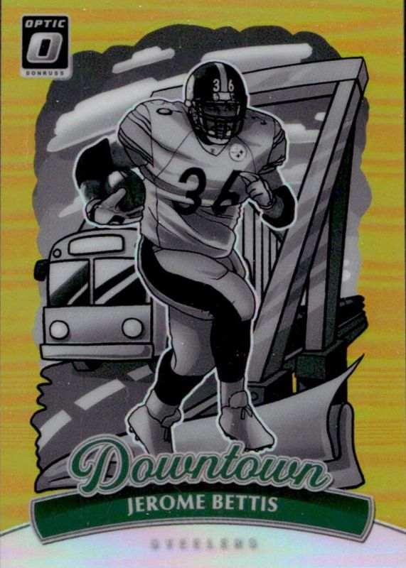 2025 Optic #10 Downtown Legends - Gold /10