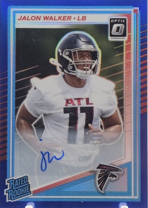 2025 Optic #290 Rated Rookie Autographs - Blue /149