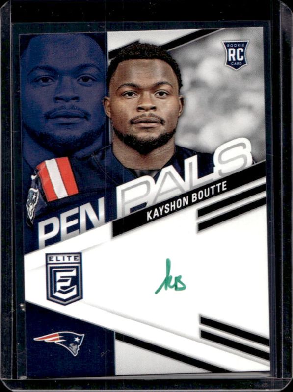 2025 Elite #1 2023 Donruss Elite Pen Pals Update Autographs - Variation Green Ink