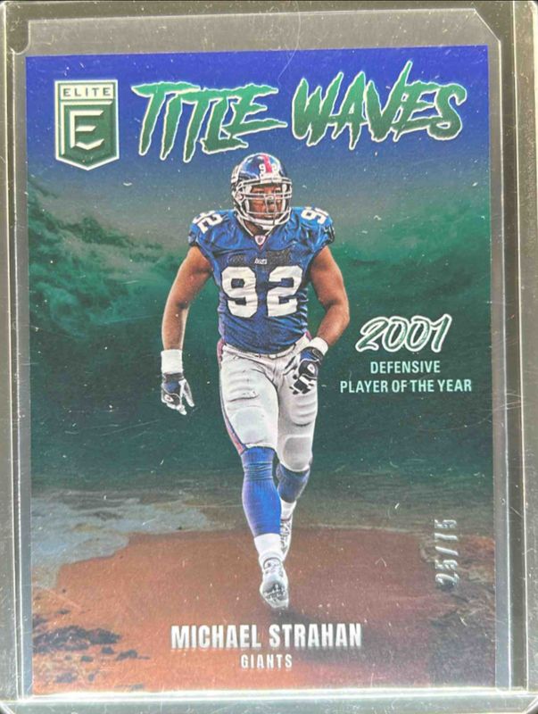 2025 Elite #9 Title Waves - Blue /75