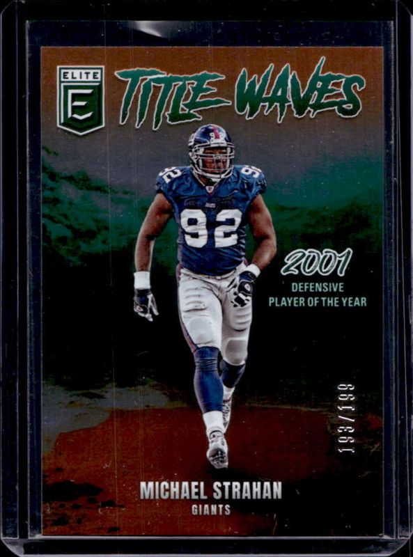 2025 Elite #9 Title Waves - Orange /199