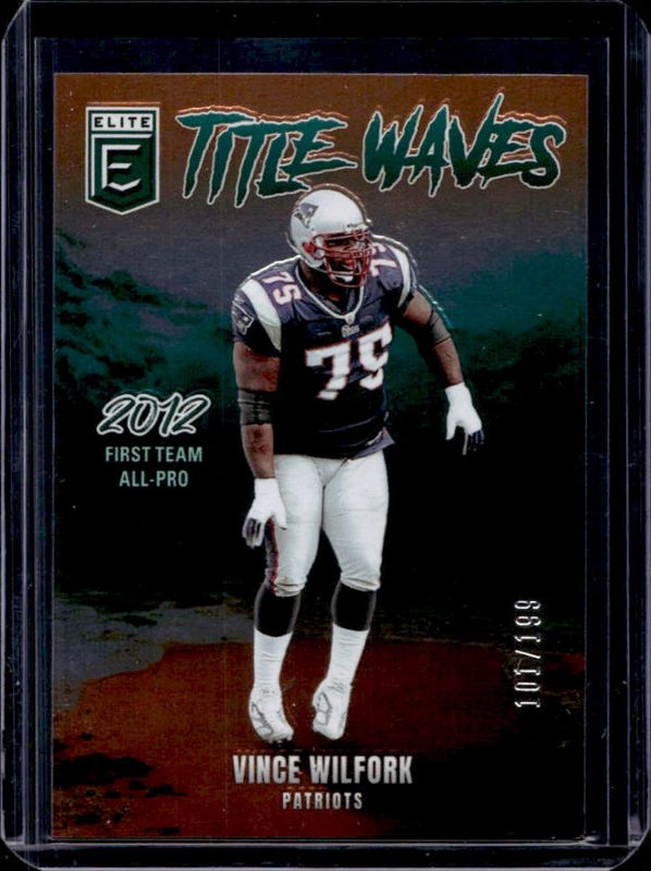 2025 Elite #5 Title Waves - Orange /199