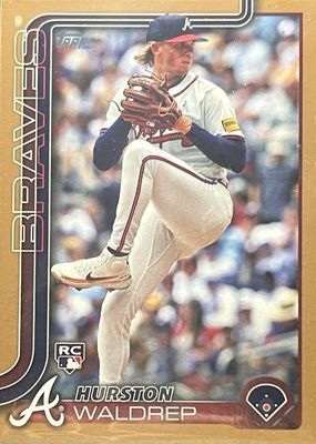 Hurston Waldrep 2025 Topps #253 Flagship Real One Autographs