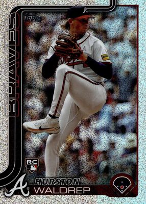 toops 2025 HURSTON WALDREP投手 オートグラフカード 2025 Topps Series 1 Hurston Waldrep Rookie 1990 35th