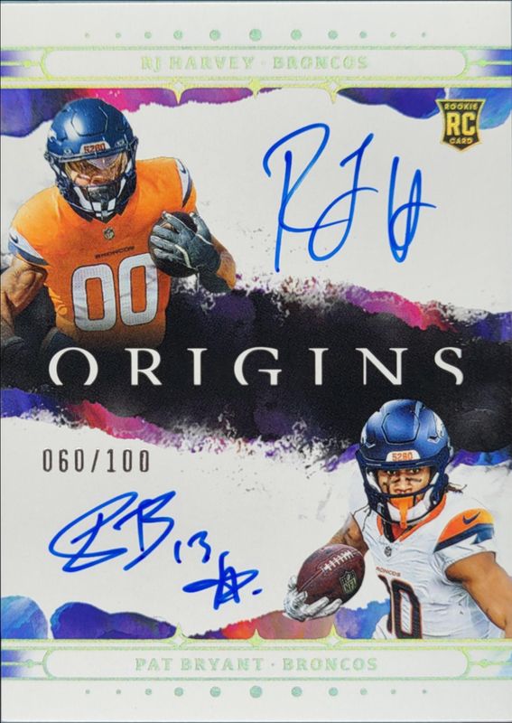 2025 Origins #DA-7 Dual Rookie Autographs /100