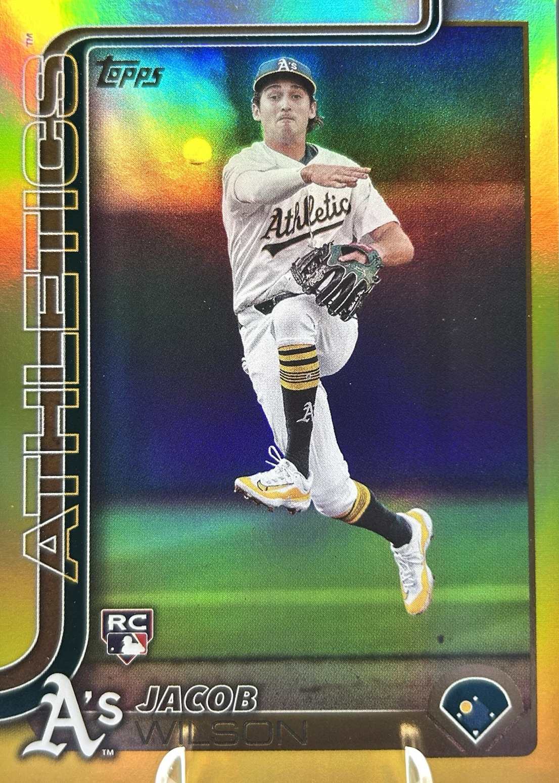 Jacob Wilson 2025 Topps #314 Gold Rainbow /50 Price Guide - Sports