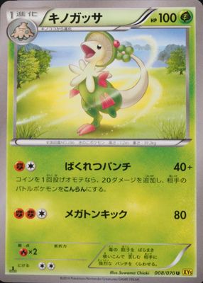 2014 Japanese XY: Gaia Volcano #008/070 1st Edition