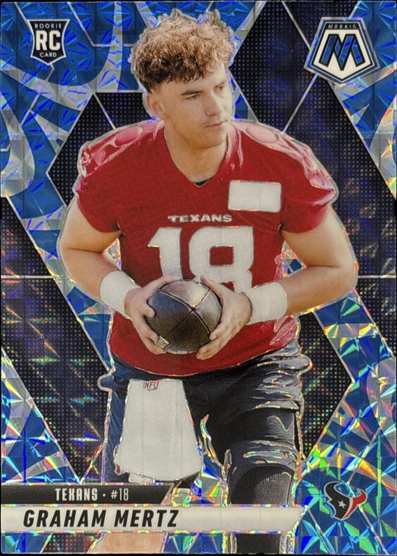 Graham Mertz 2025 Mosaic #392 Reactive Blue Price Guide - Sports Card ...