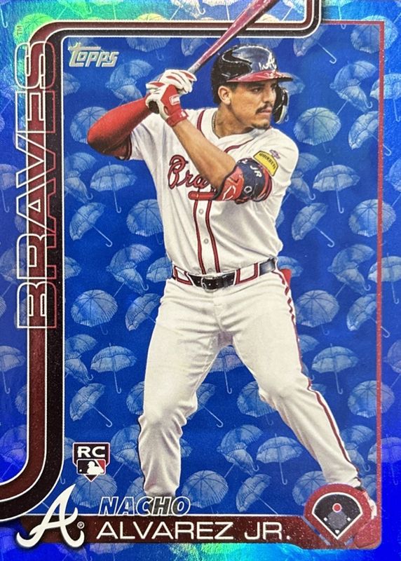 Nacho Alvarez Jr. 2025 Topps #223 Umbrellas /10 Rookie RAW