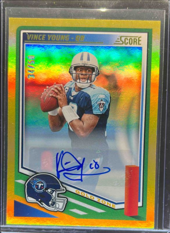 2025 Score #136 Signatures - Gold Zone /50