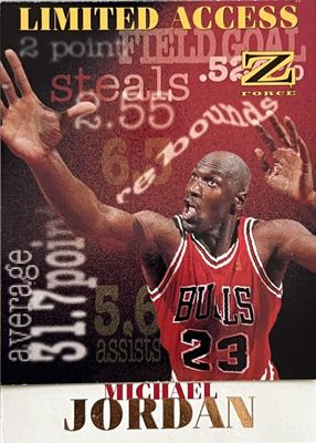 1997 Skybox Z-Force #6LA Limited Access