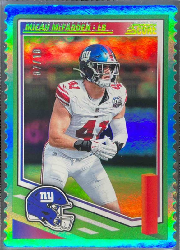 2025 Score #216 Die-Cut /10