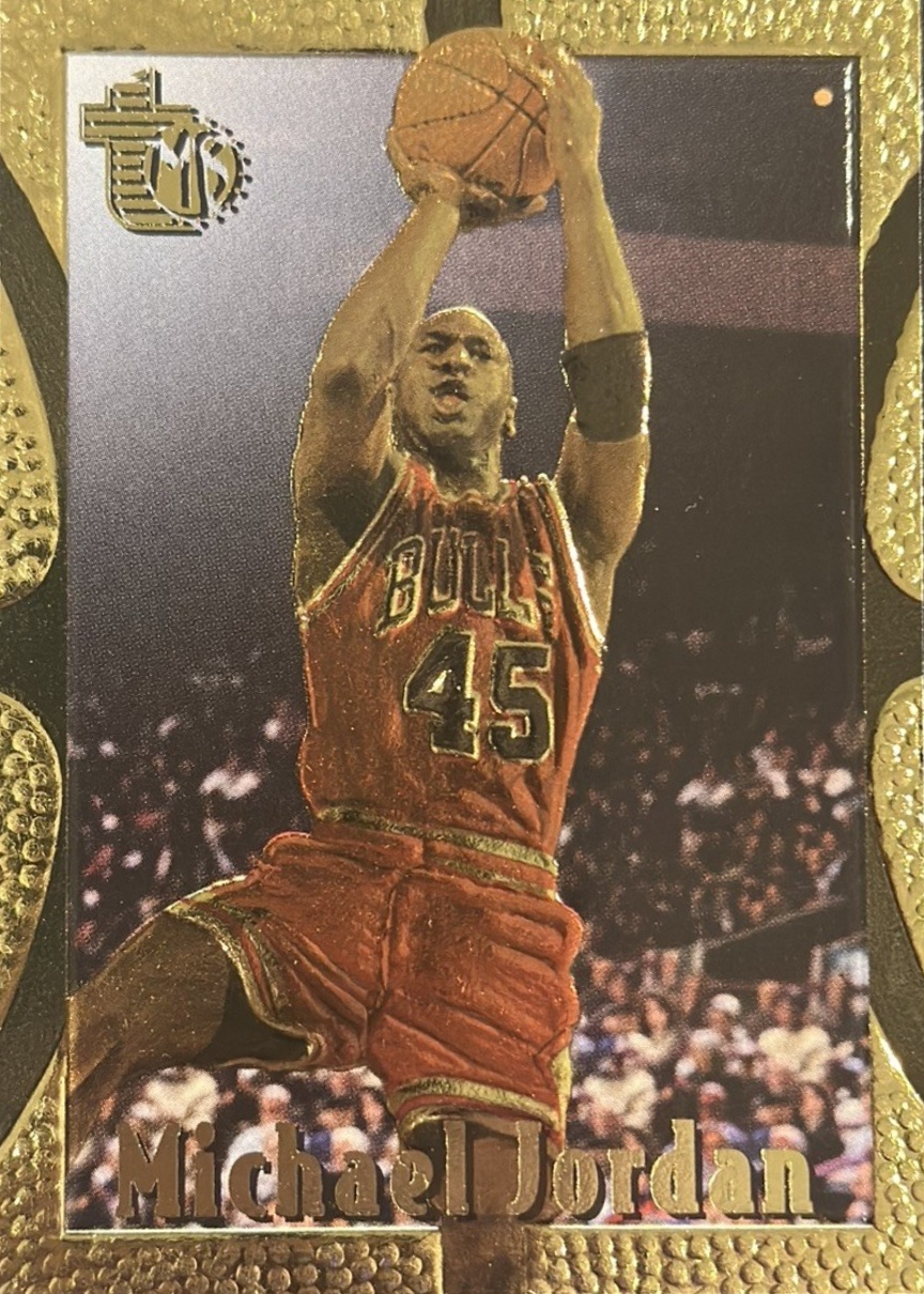 Michael Jordan 1994 Topps Embossed #121 Golden Idols Price Guide