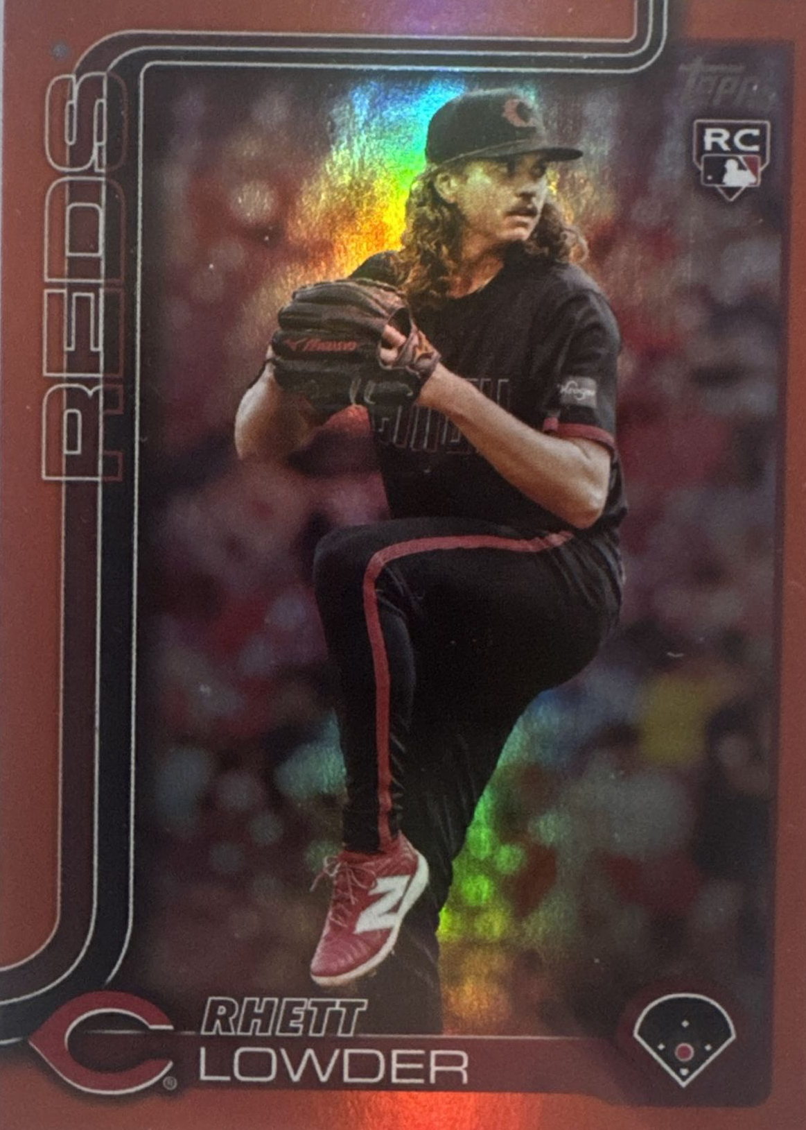 Rhett Lowder 2025 Topps #205 Orange Rainbow /25 Price Guide