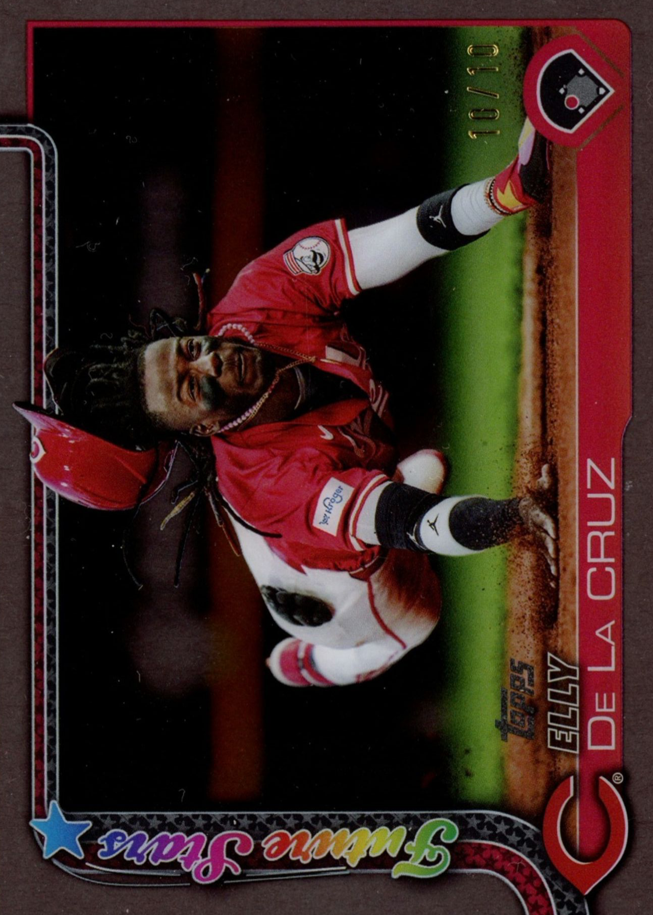 Elly De La Cruz 2025 Topps #150 Clear /10 Price Guide - Sports