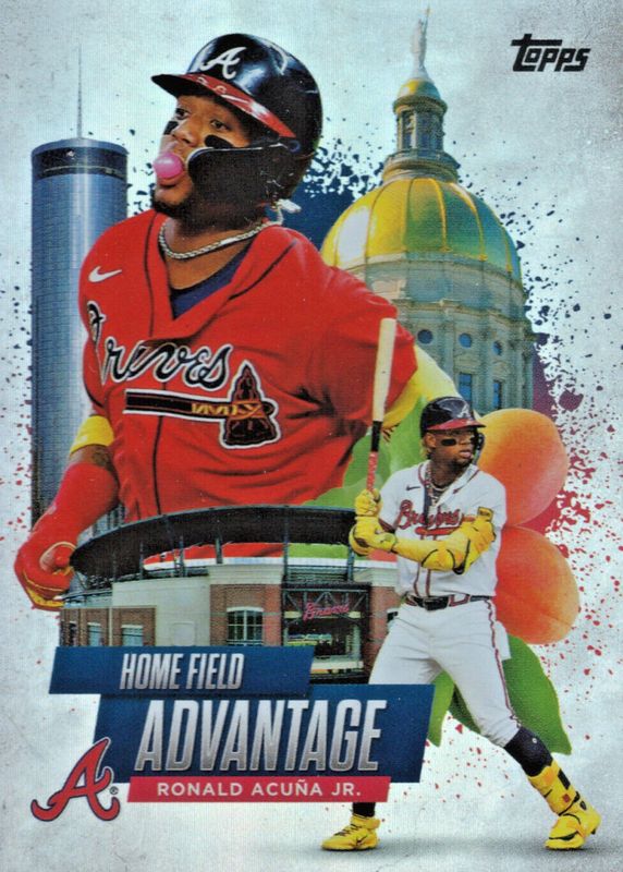 Ronald Acuna Jr. 2025 Topps #HA-2 Home Field Advantage /(SSP) PSA 10