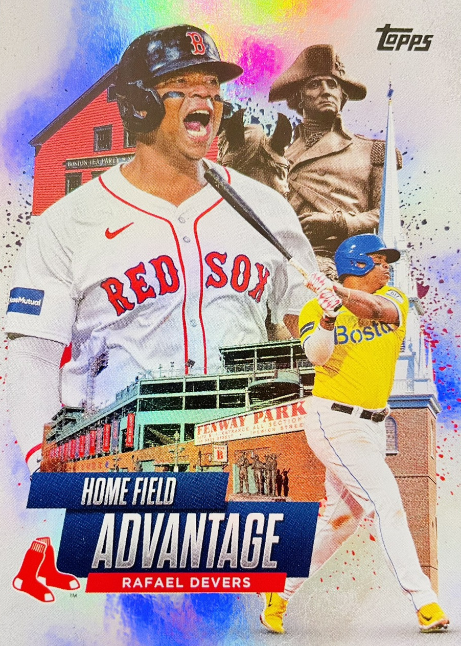 Rafael Devers 2025 Topps #HA-18 Home Field Advantage /(SSP