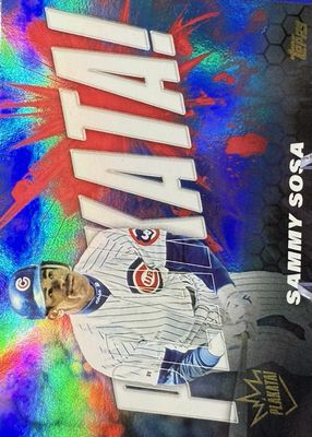 Sammy Sosa 1999 Fleer Brilliants #3-P Shining Stars