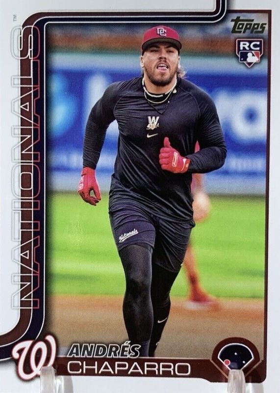 Andres Chaparro 2025 Topps #167 Golden Mirror Image Variation /(SSP) Rookie RAW