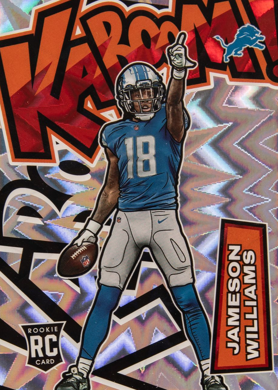 Jameson Williams 2022 Absolute #K37 Kaboom! (Vertical) Price Guide