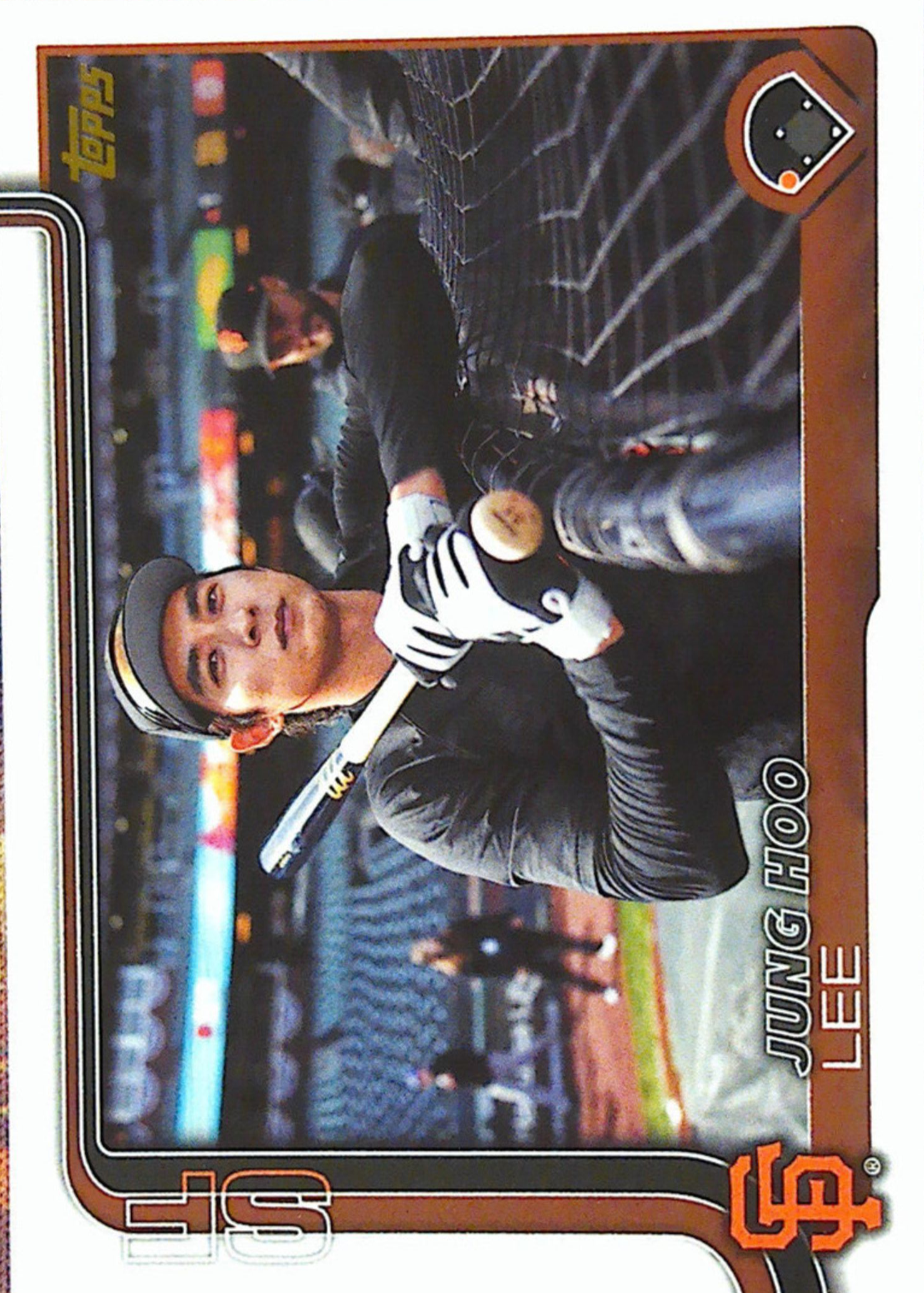 Jung Hoo Lee 2025 Topps #277 Golden Mirror Image Variation