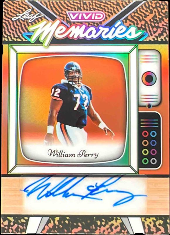 2025 Leaf Vivid #VA-WP1 Vivid Memories Autographs - Prismatic Orange /1