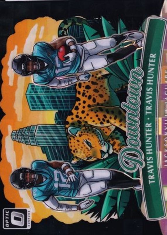 2025 Optic #15 Downtown Duos - Black Pandora /25