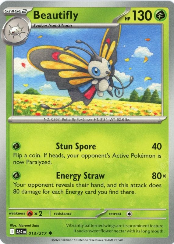 2026 Mega Evolution: Ascended Heroes #13/217 Base