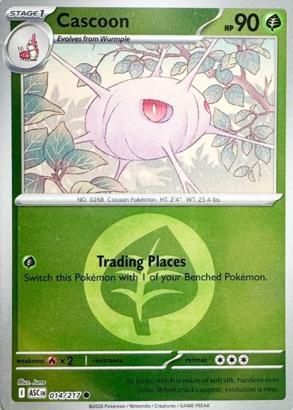 2026 Mega Evolution: Ascended Heroes #14/217 Energy Reverse Holo