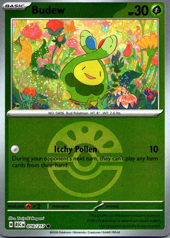 2026 Mega Evolution: Ascended Heroes #16/217 Friend Ball Reverse Holo