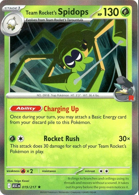 2026 Mega Evolution: Ascended Heroes #19/217 Holo