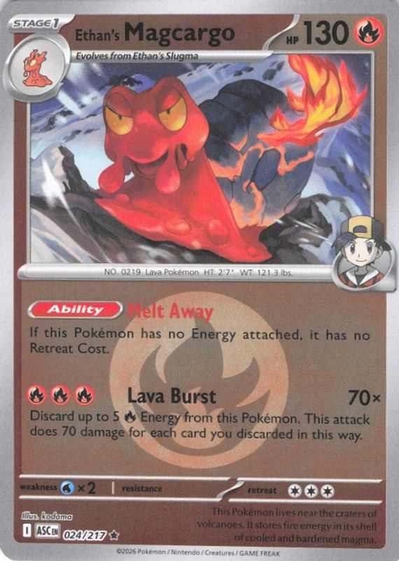 2026 Mega Evolution: Ascended Heroes #24/217 Energy Reverse Holo