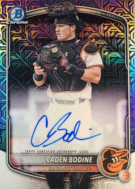 2025 Bowman Draft Mega Box #BMA-CB Prospect Auto