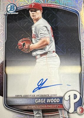 2025 Bowman Draft Mega Box #BMA-GW Prospect Auto
